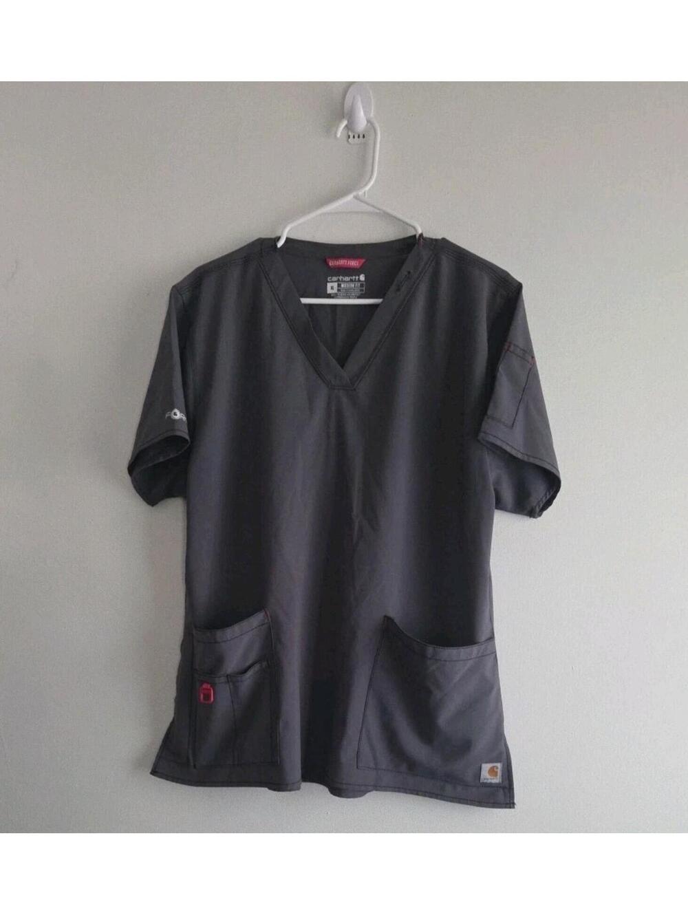 Carhartt Scrubs  Womens Force Cross-flex V-Neck Size XL